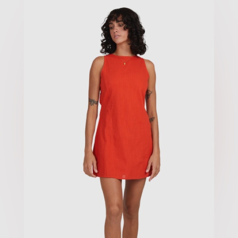 Mini Billabong Linen Dress
